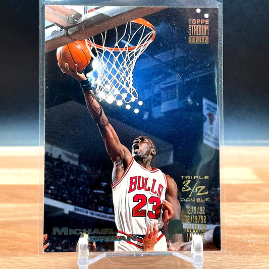 1993-94 Topps Stadium Club Triple Double Michael Jordan #1 CG69 - Basketball Card Single
