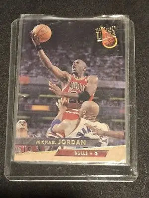 Michael Jordan Chicago Bulls basketball card from 1993-94 Ultra series
