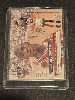 Michael Jordan Chicago Bulls basketball card from 1993-94 Ultra #30 collection