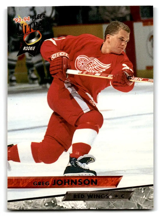 1993-94 Ultra #306 Greg Johnson - Hockey Card Single