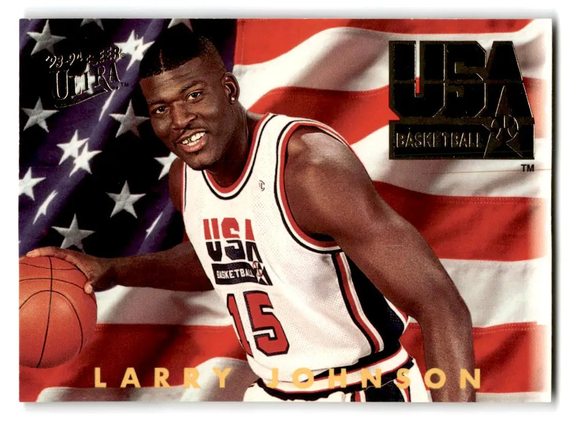 1993-94 Ultra #364 Larry Johnson - Basketball Card Single