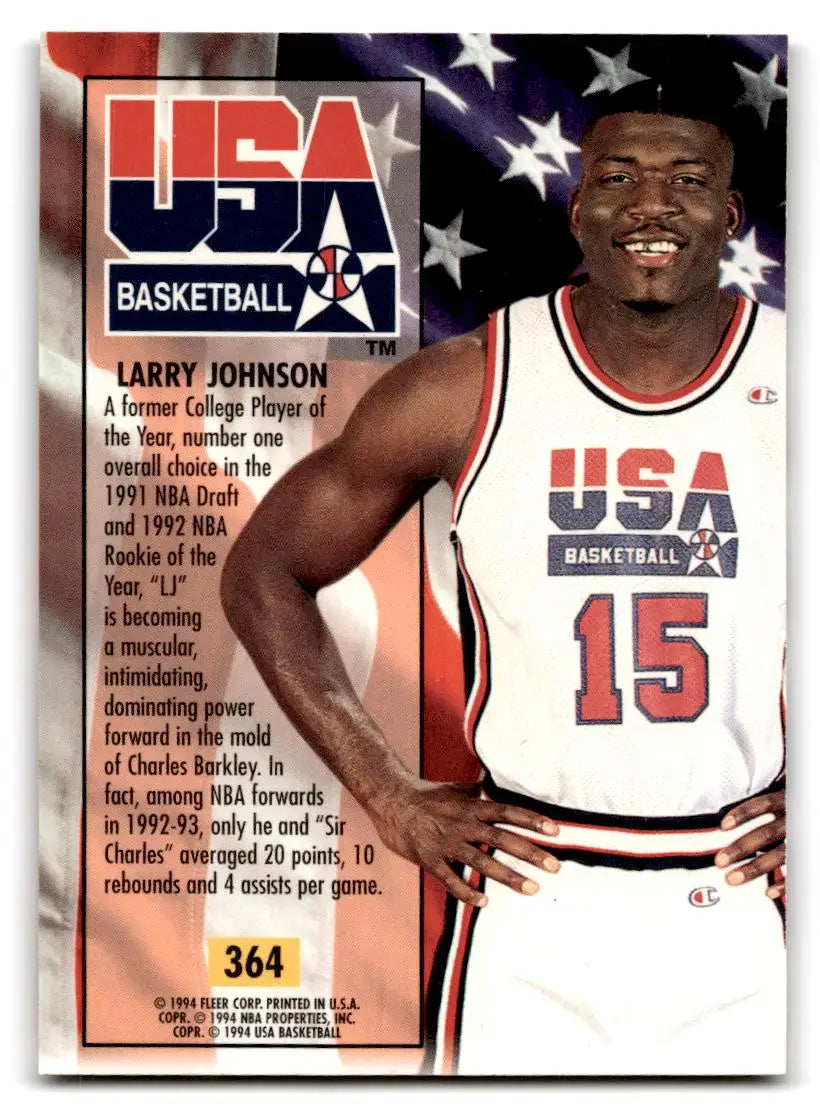 1993-94 Ultra #364 Larry Johnson - Basketball Card Single