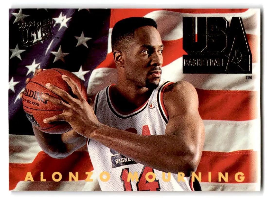 1993-94 Ultra #367 Alonzo Mourning - Basketball Card Single