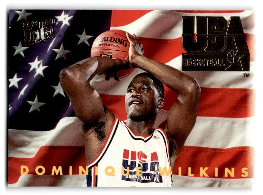1993-94 Ultra #371 Dominique Wilkins - Basketball Card Single