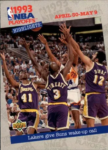 1993-94 Upper Deck #197 Charles Barkley/Vlade Divac/Sedale Threatt NM N ID:82961 - Basketball Card Single