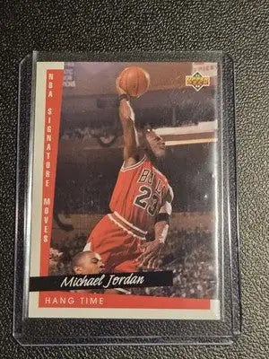 Michael Jordan basketball card from 1993-94 Upper Deck series featuring Michael Jordan