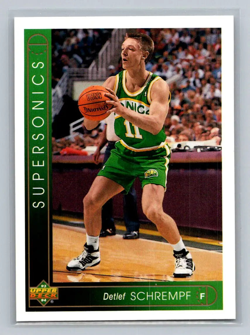1993-94 Upper Deck #362 Detlef Schrempf Seattle SuperSonics - Basketball Card Single
