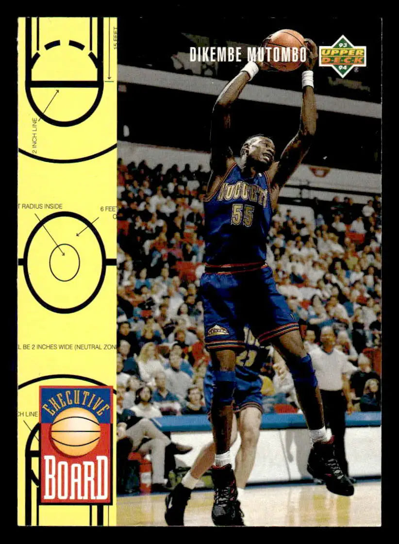 1993-94 Upper Deck #431 Dikembe Mutombo - Basketball Card Single