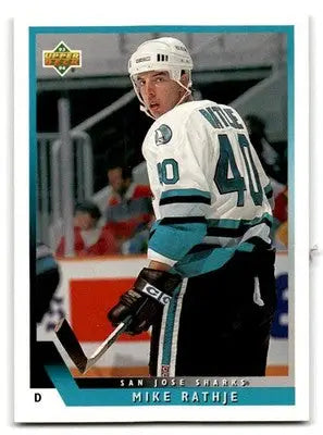 1993-94 Upper Deck #460 Mike Rathje - Hockey Card Single