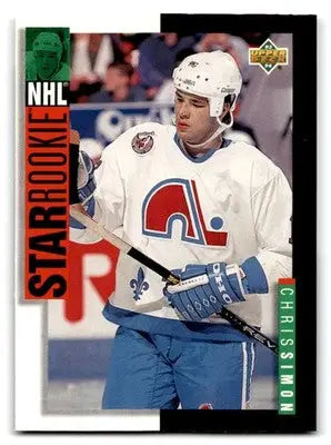 1993-94 Upper Deck Hockey Chris Simon #243 RC