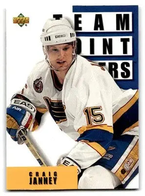 1993-94 Upper Deck Hockey Craig Janney SP #138 St. Louis Blues