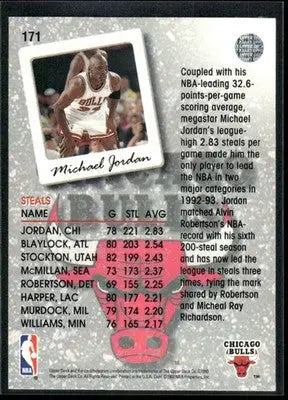 1993-94 Upper Deck Michael Jordan #171 Basketball - Basketball Card Single