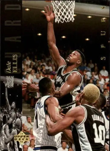 Basketball card of Dale Ellis from 1993-94 Upper Deck SE with original gloss