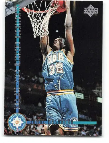 Basketball card featuring Jamal Mashburn from 1993-94 Upper Deck Special Edition