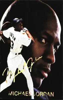1993-95 Sports Stars USA #108 Michael Jordan Gold Super Rare White Sox - Baseball Card Single