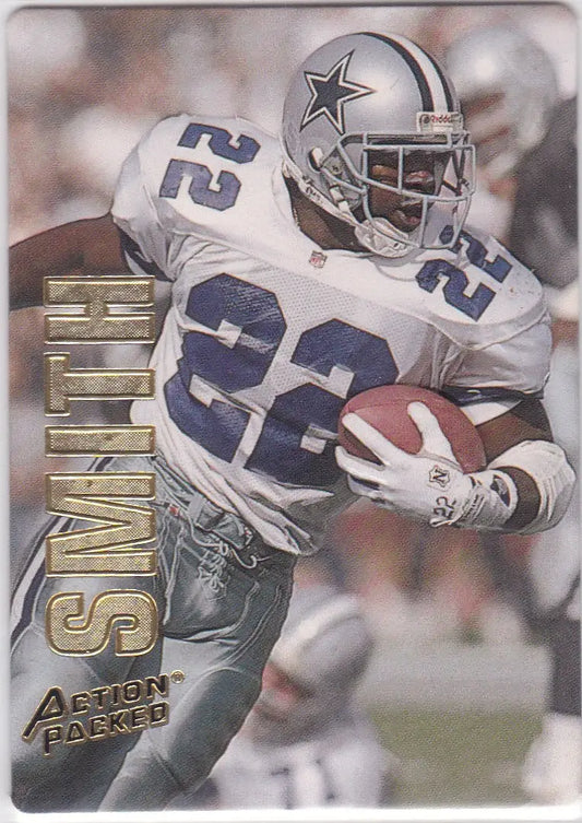 1993 Action Packed #13 Emmitt Smith Dallas Cowboys - Football Card Single