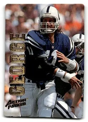 1993 Action Packed Football Jeff George #22 Indianapolis Colts - Football Card Single