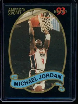 1993 American Sports Monthly Michael Jordan Basketball