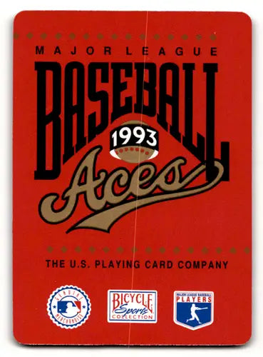 1993 Bicycle Aces #KD Gary Sheffield NM-MT Padres ID:62817 - Baseball Card Single