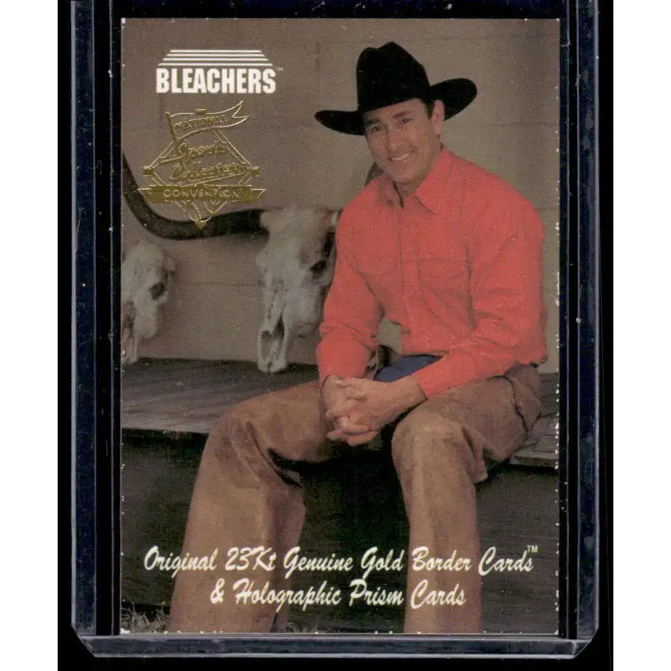 1993 Bleachers Nolan Ryan Promos #NNO Nolan Ryan Western Clothing G Good Baseball Card