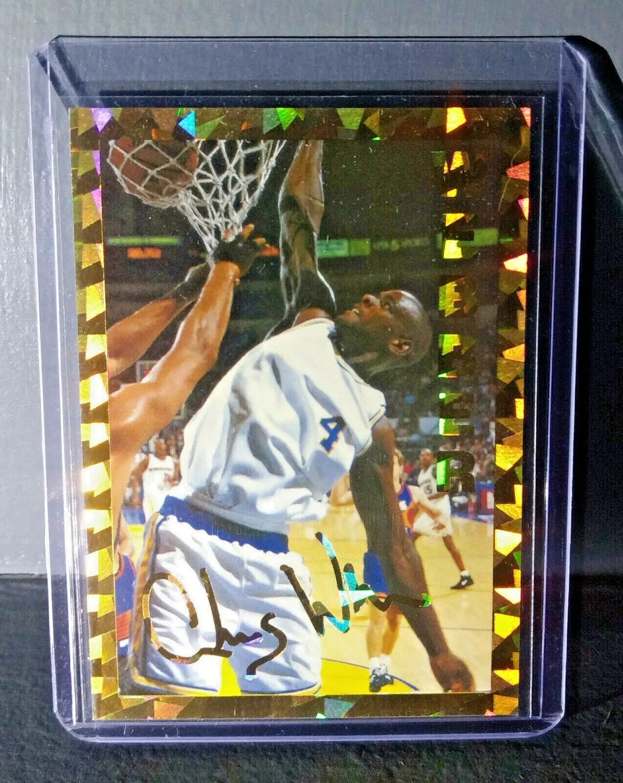 1993 Chris Webber Sports Edition Gold Foil Michigan Wolverines Basketball Card
