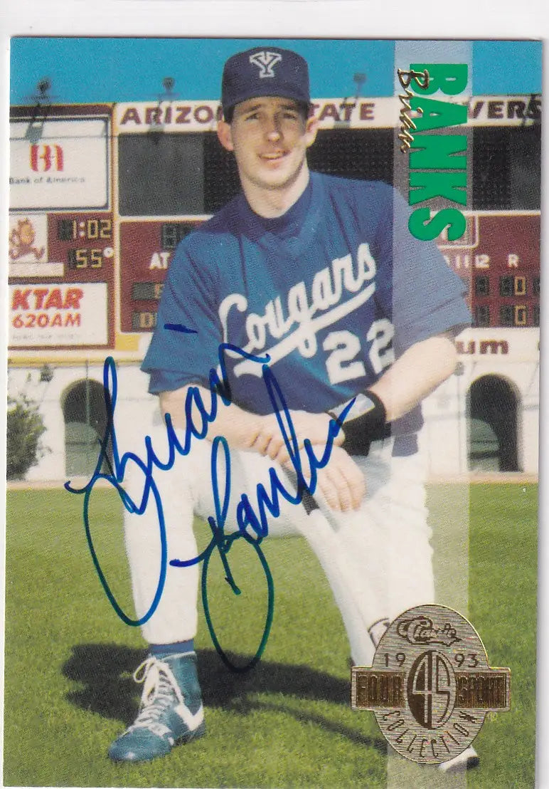1993 CLASSIC #275 BRIAN BANKS AUTO- MILWAUKEE BREWERS
