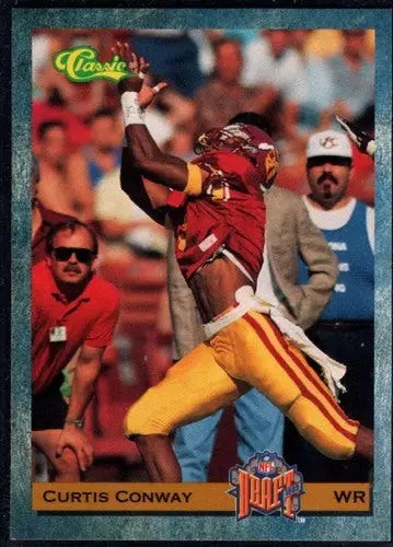 1993 Classic #7 Curtis Conway NM Near Mint Bears ID:12815 - Football Card Single