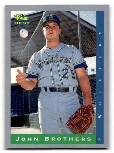 1993 Classic Best #159 John Brothers Charleston Wheelers Baseball Ca ID:53093 - Baseball Card Single