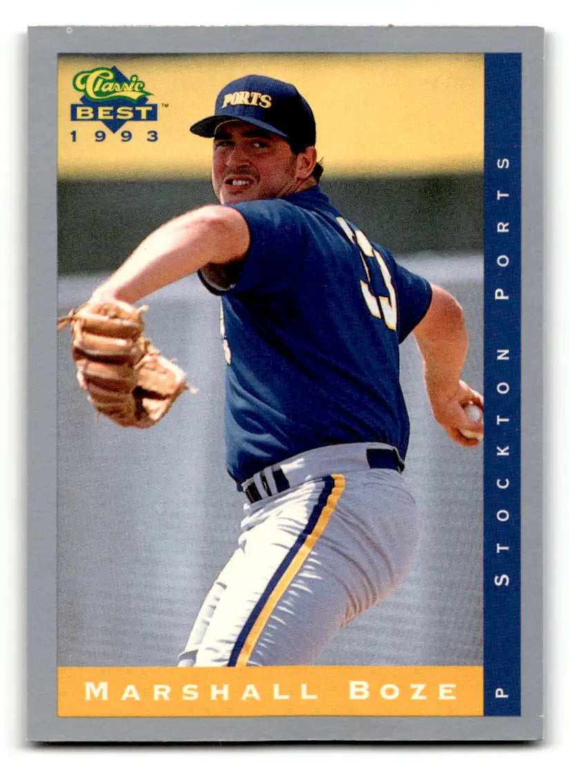 1993 Classic Best #165 Marshall Boze Stockton Ports Baseball Card - Baseball Card Single