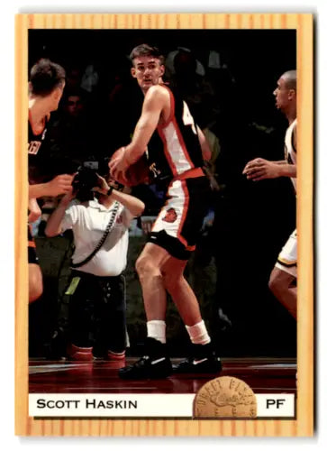 Original gloss classic draft Scott Haskin basketball card 1993 NM-MT ID 76833