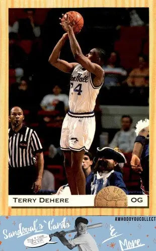 Basketball trading card from 1993 Classic Draft Picks featuring Terry Dehere ID 45765