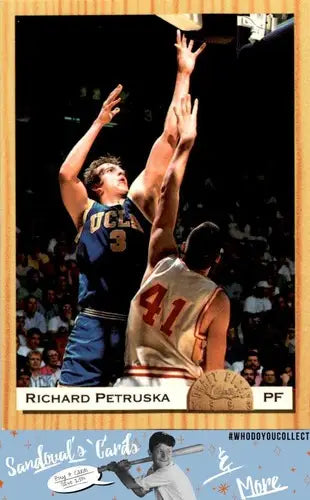 Basketball trading card from 1993 Classic Draft Picks featuring Richard Petruska