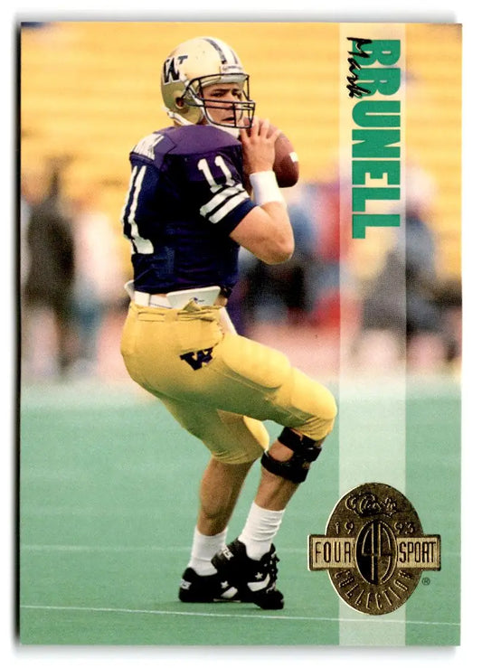 1993 Classic Four Sport #174 Mark Brunell - Football Card Single