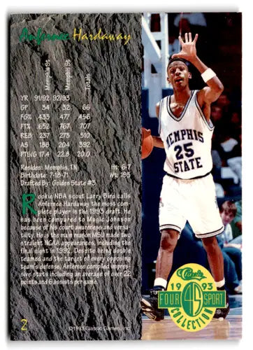1993 Classic Four Sport #2 Anfernee Hardaway NM Near Mint ID:82617 - Basketball Card Single