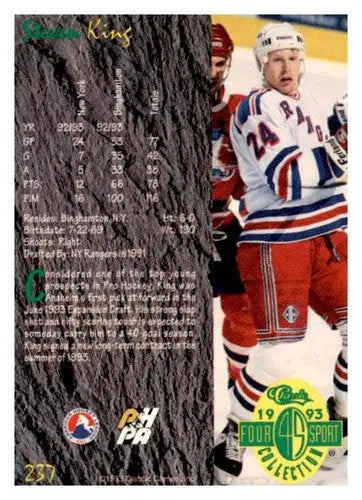1993 Classic Four Sport #237 Steven King NM Near Mint ID:65101 - Other