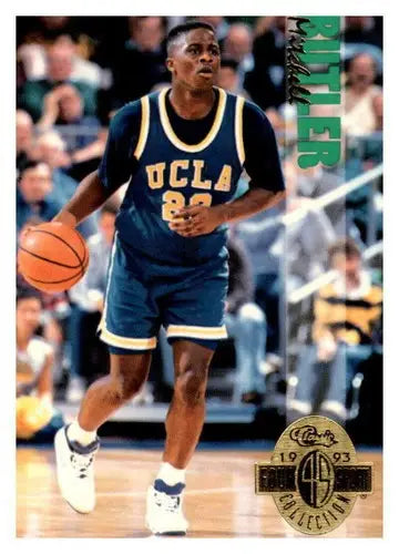 Basketball player card from 1993 Classic Four Sport featuring Mitchell Butler in original gloss