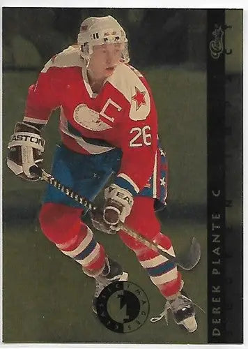 1993 Classic Four Sport Images Sudden Impact #SI8 Derek Plante NM Near Mint - Hockey Card Single
