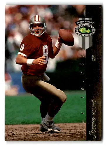 1993 Classic Four Sport McDonald’s Limited Prints #LP5 Steve Young EX E ID:76848 - Football Card Single