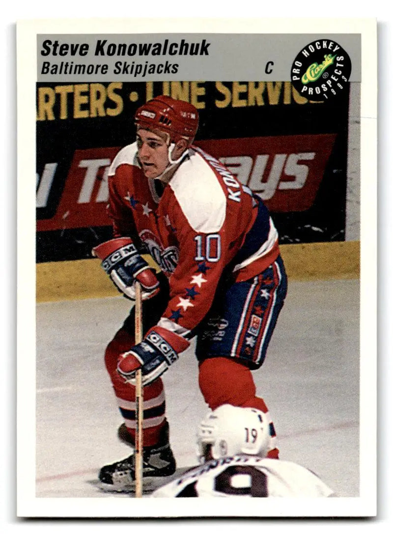 1993 Classic Pro Prospects #102 Steve Konowalchuk - Hockey Card Single
