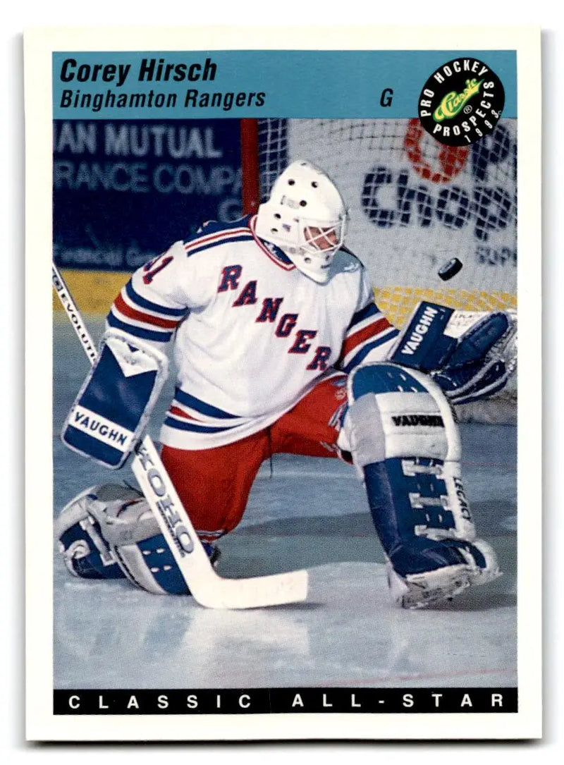 1993 Classic Pro Prospects #65 Corey Hirsch - Hockey Card Single