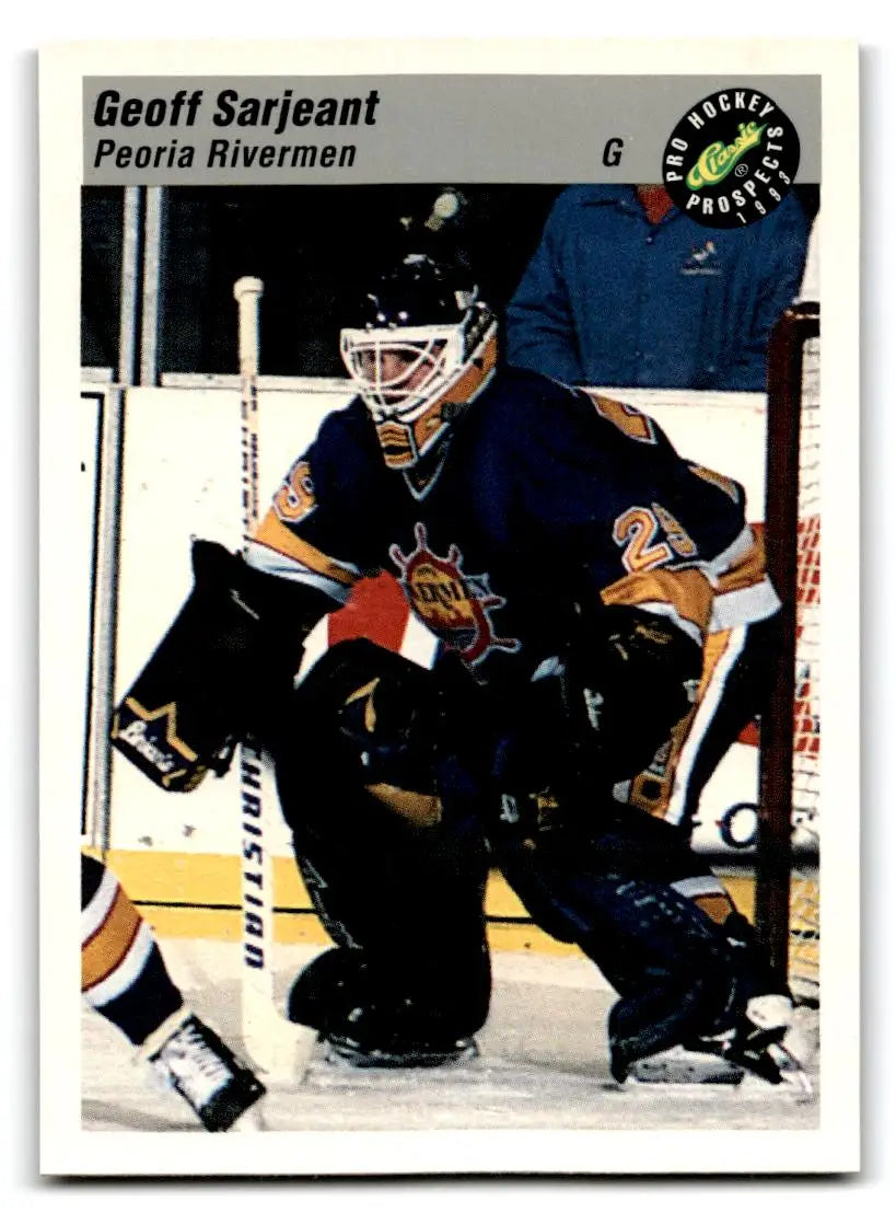 1993 Classic Pro Prospects #71 Geoff Sarjeant - Hockey Card Single