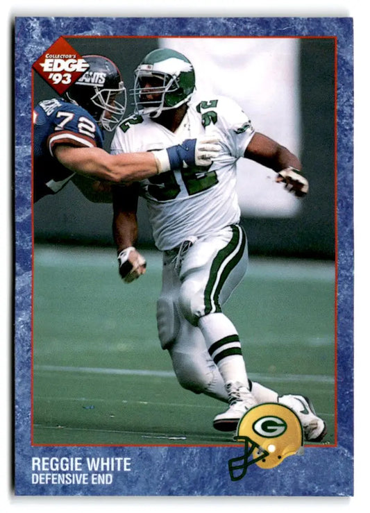 1993 Collector’s Edge #75 Reggie White #/100000 - Football Card Single