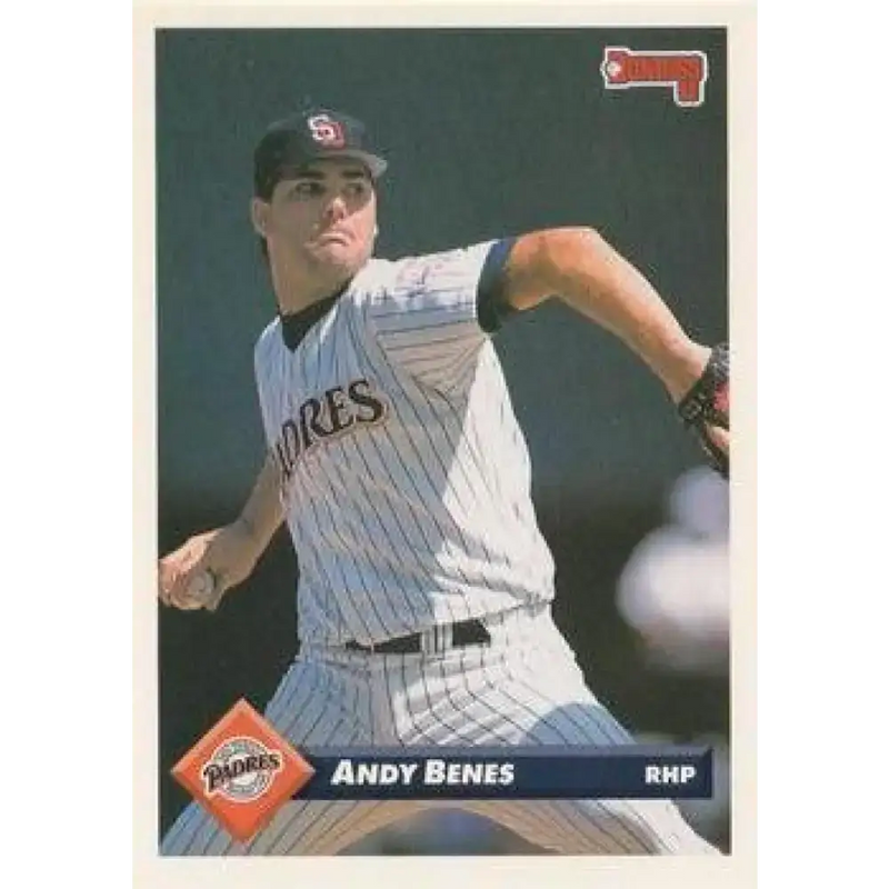 1993 Donruss #22 Andy Benes NM-MT San Diego Padres Baseball Card - Baseball Card Single