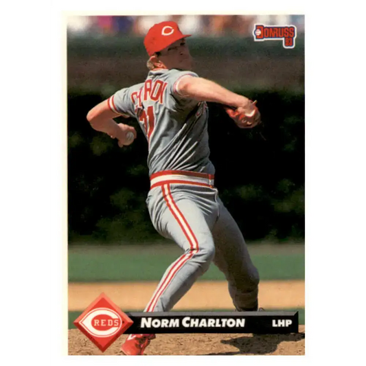 1993 Donruss #238 Norm Charlton NM-MT Cincinnati Reds Baseball Card - Baseball Card Single