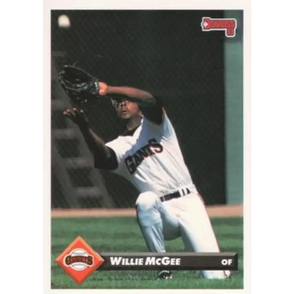 1993 Donruss #355 Willie McGee NM-MT San Francisco Giants Baseball Card - Baseball Card Single