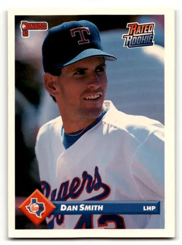 1993 Donruss #374 Dan Smith NM Near Mint Rangers ID:58526 - Baseball Card Single
