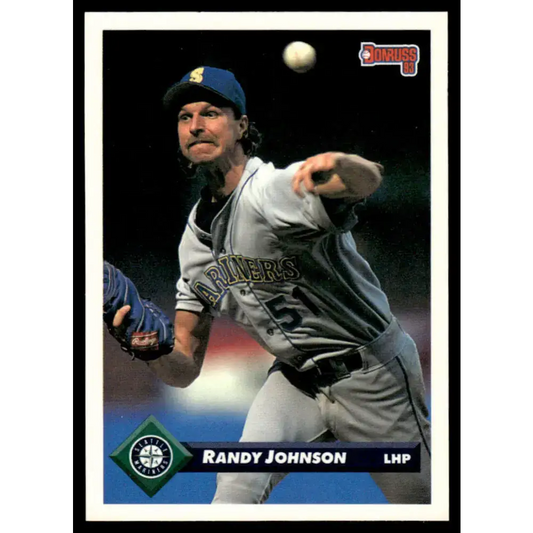 1993 Donruss #581 Randy Johnson NM-MT Seattle Mariners Baseball Card - Baseball Card Single