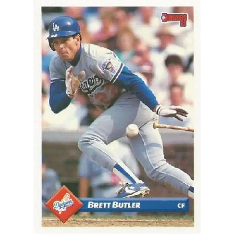 1993 Donruss #86 Brett Butler NM-MT Los Angeles Dodgers Baseball Card - Baseball Card Single