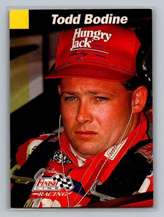 1993 Finish Line #10 Todd Bodine Cicci-Welliver Racing - Racing Card Single