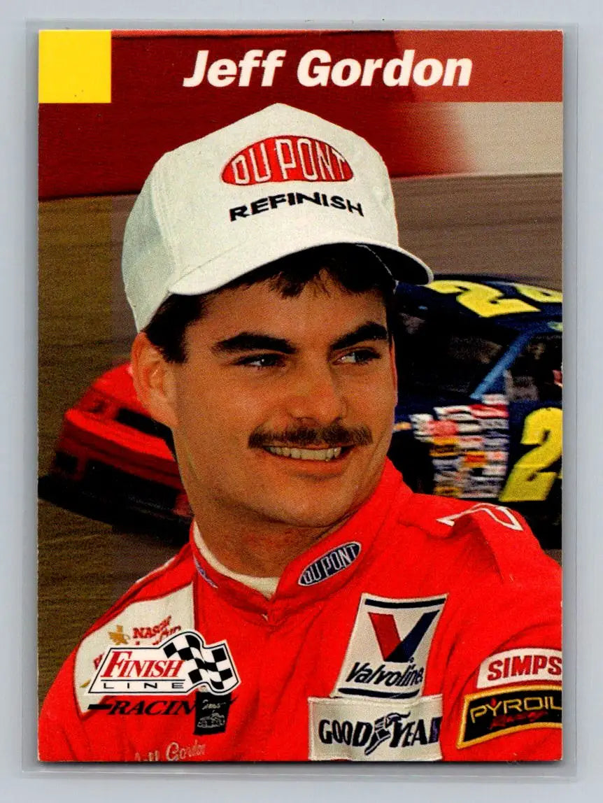 1993 Finish Line #110 Jeff Gordon Hendrick Motorsports - Racing Card Single
